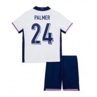 Camisa de time de futebol Inglaterra Cole Palmer #24 Replicas 1º Equipamento Infantil Europeu 2024 Manga Curta (+ Calças curtas)